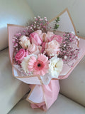 Pastel pink mixed